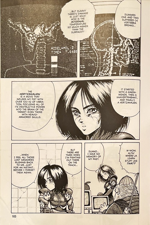 Battle Angel Alita Deluxe Edition 2 extract page 1