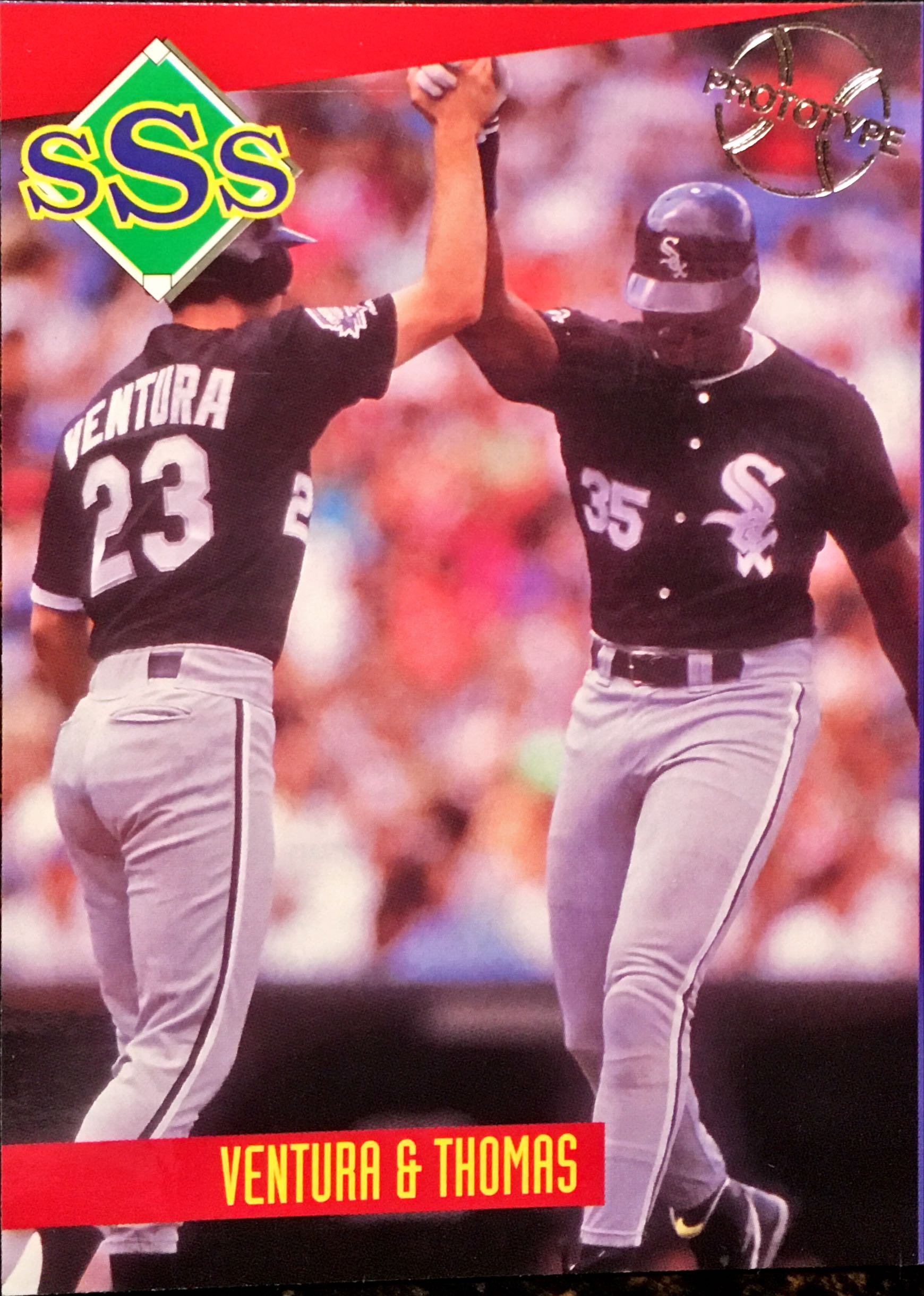 1992 Sports Stars and Stories SSS Prototype 2 front image