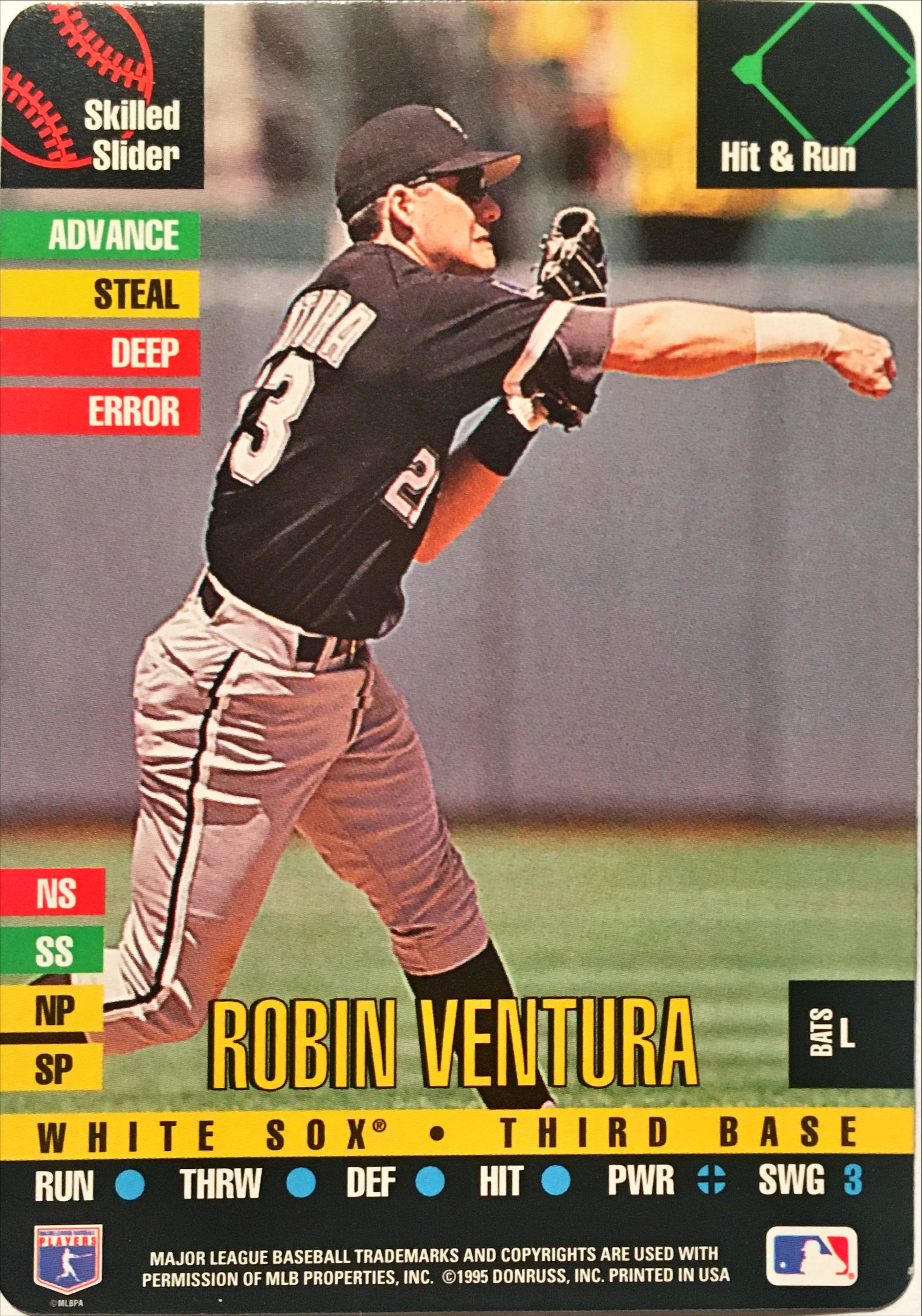 1995 Donruss Top of the Order 55 front image