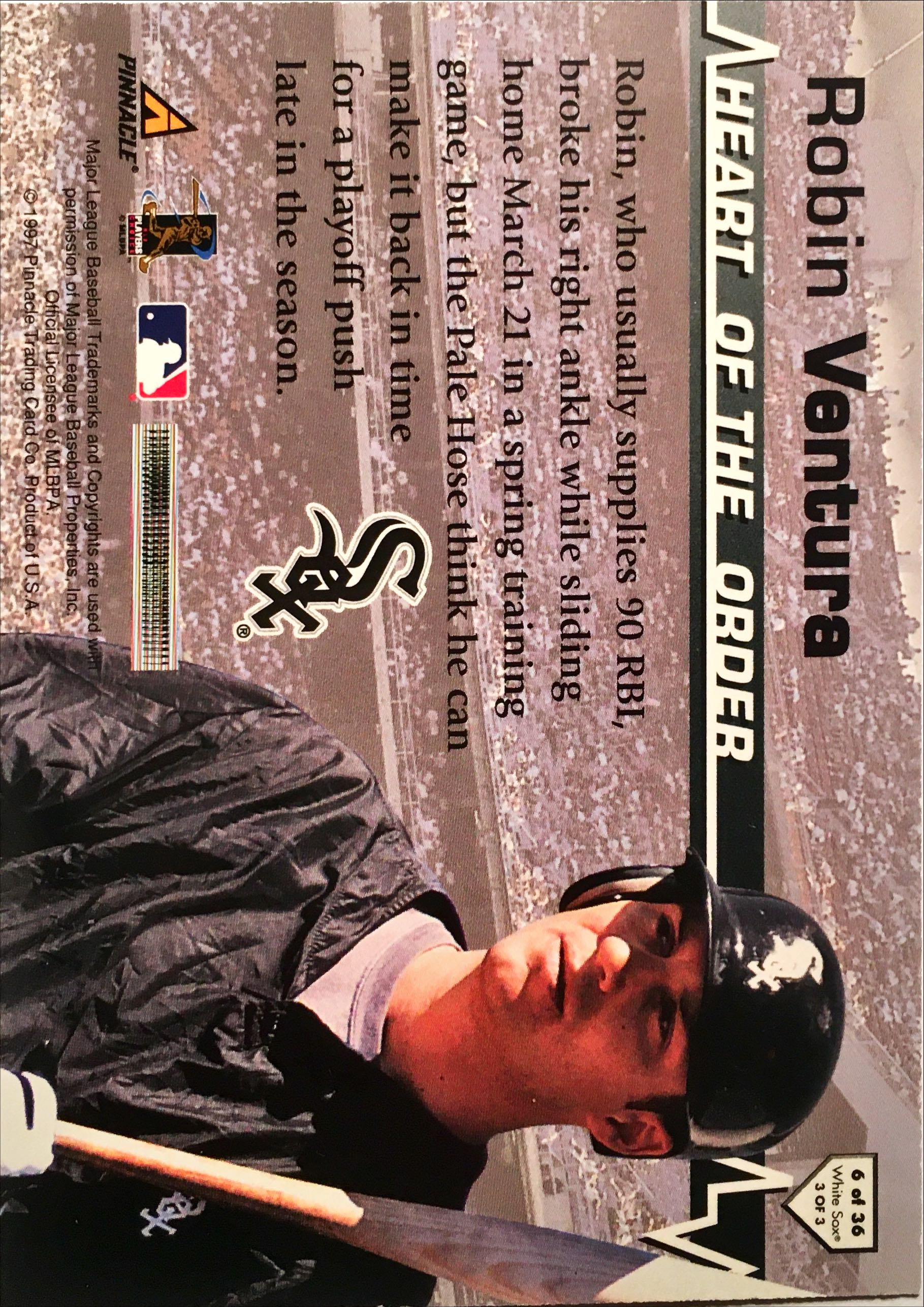 1997 Score Heart of the Border 6 back image