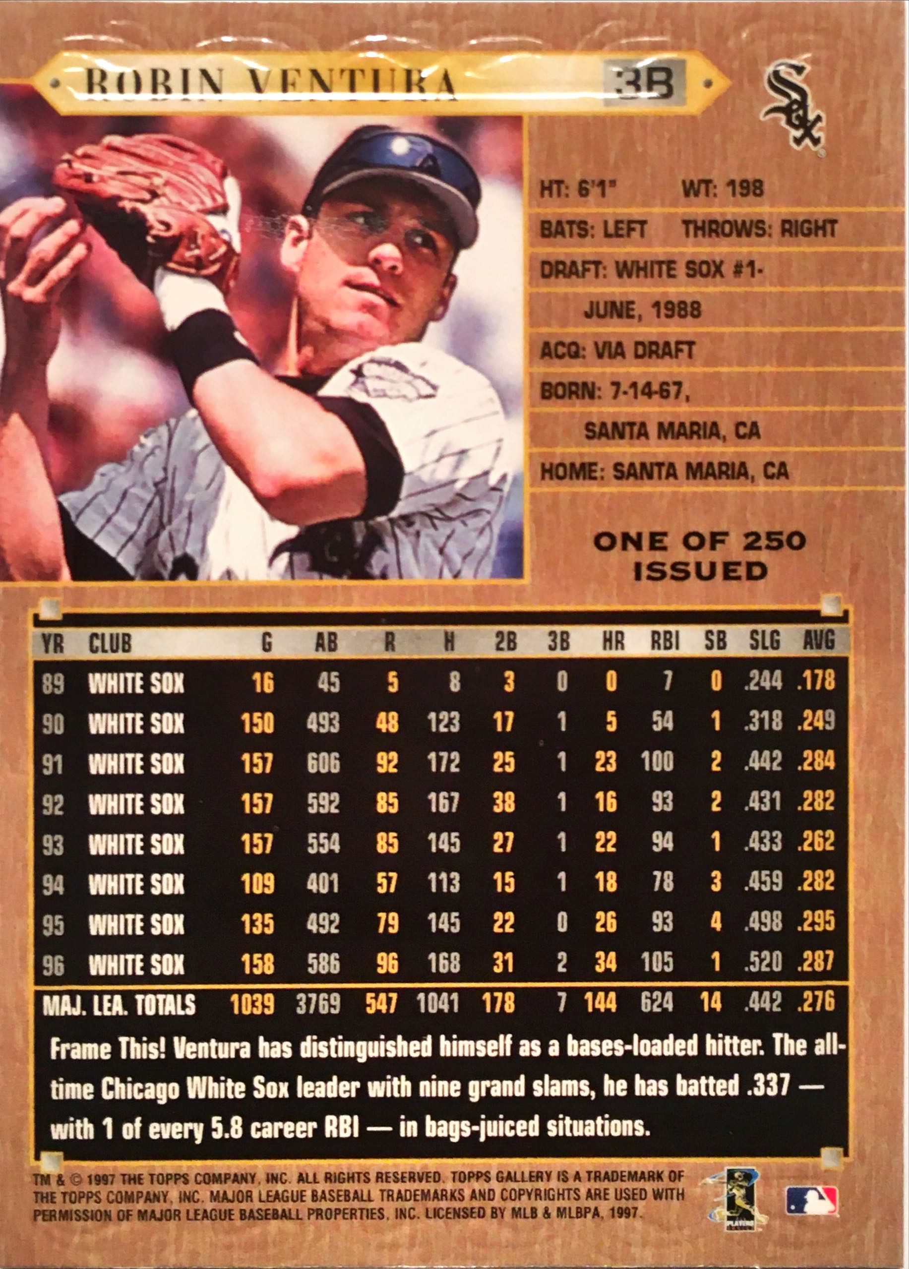 1997 Topps Gallery Player