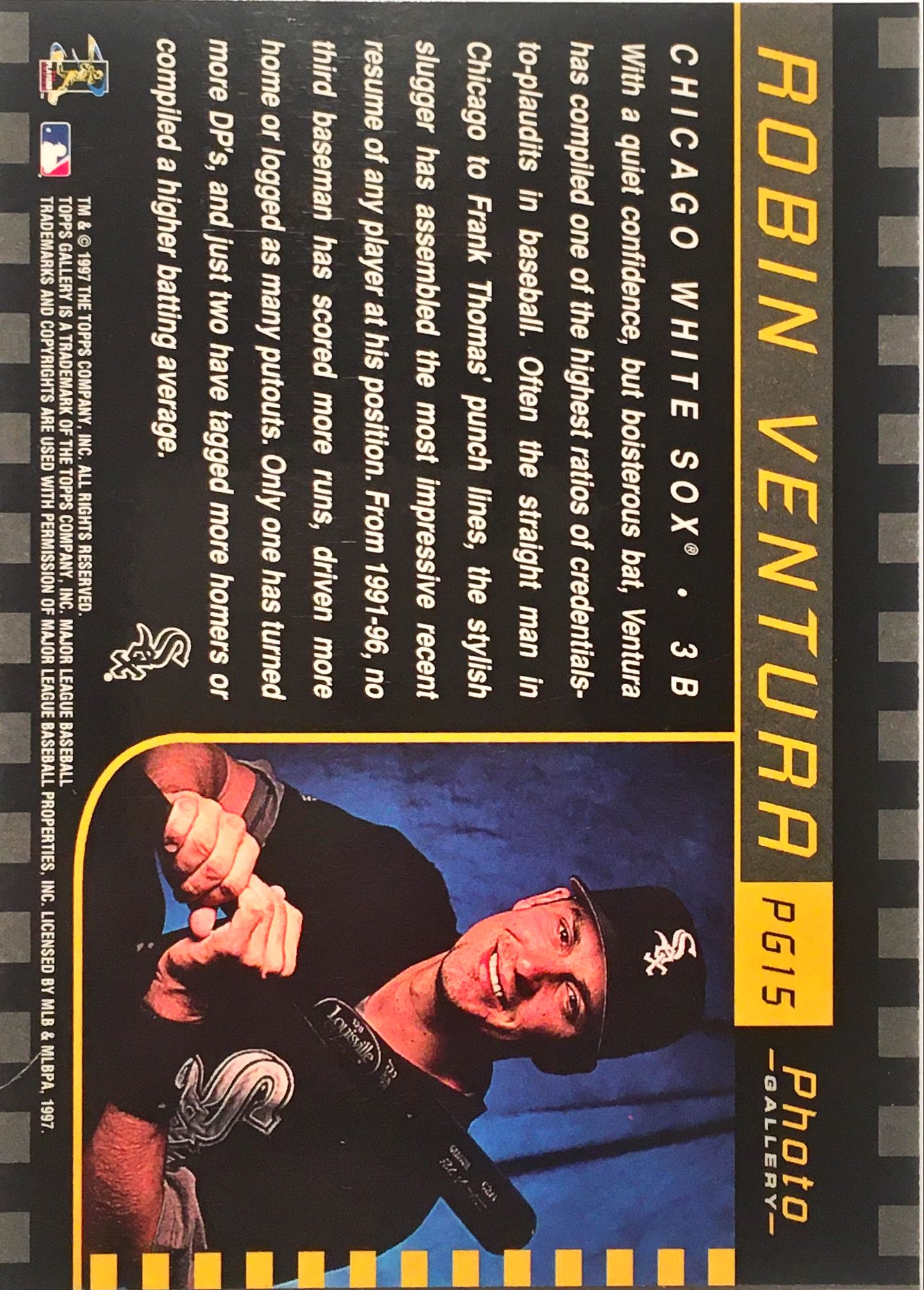 1997 Topps Gallery Photo Gallery PG15 back image