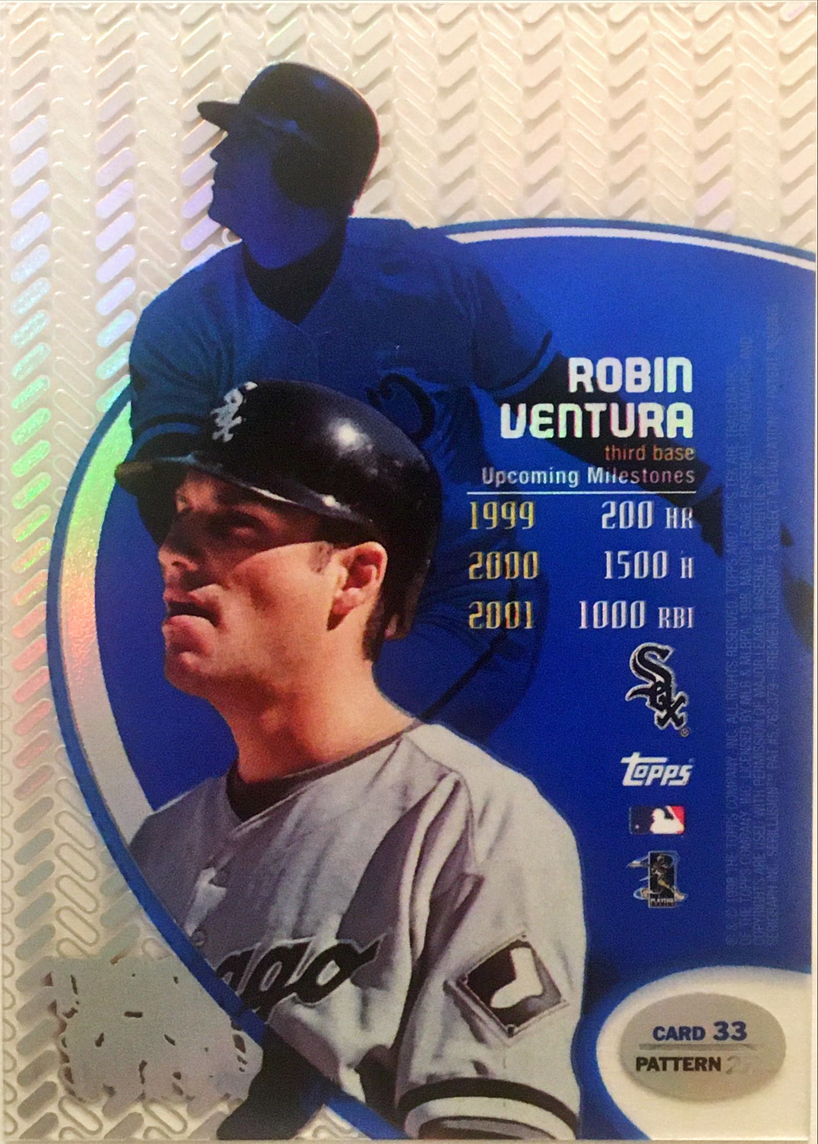 1998 Topps Tek Pattern 27 33 back image