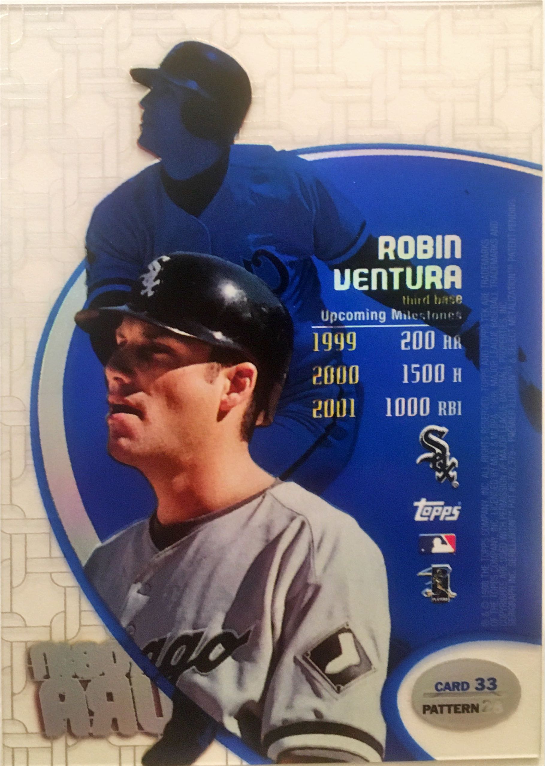 1998 Topps Tek Pattern 28 33 back image