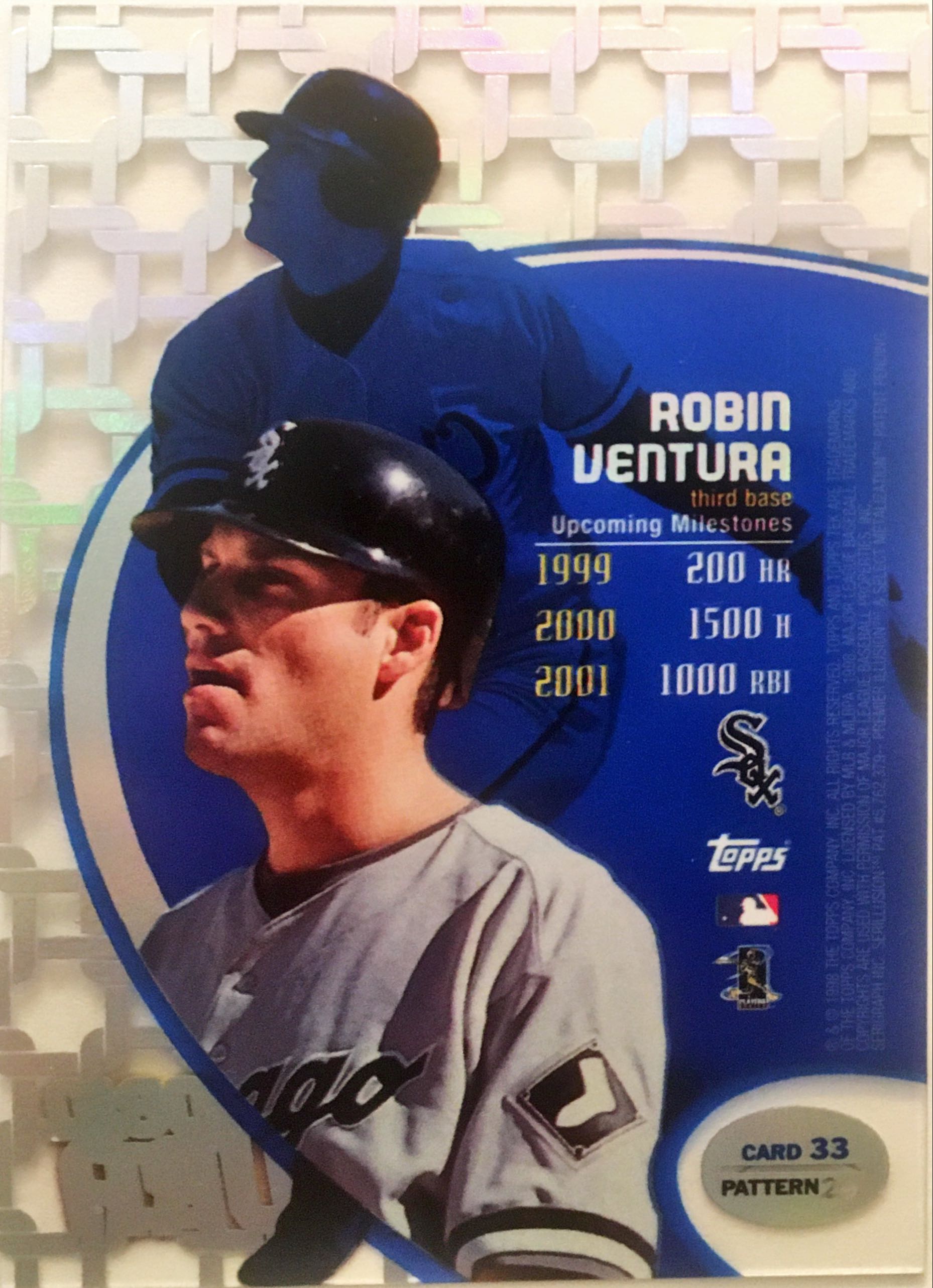 1998 Topps Tek Pattern 29 33 back image