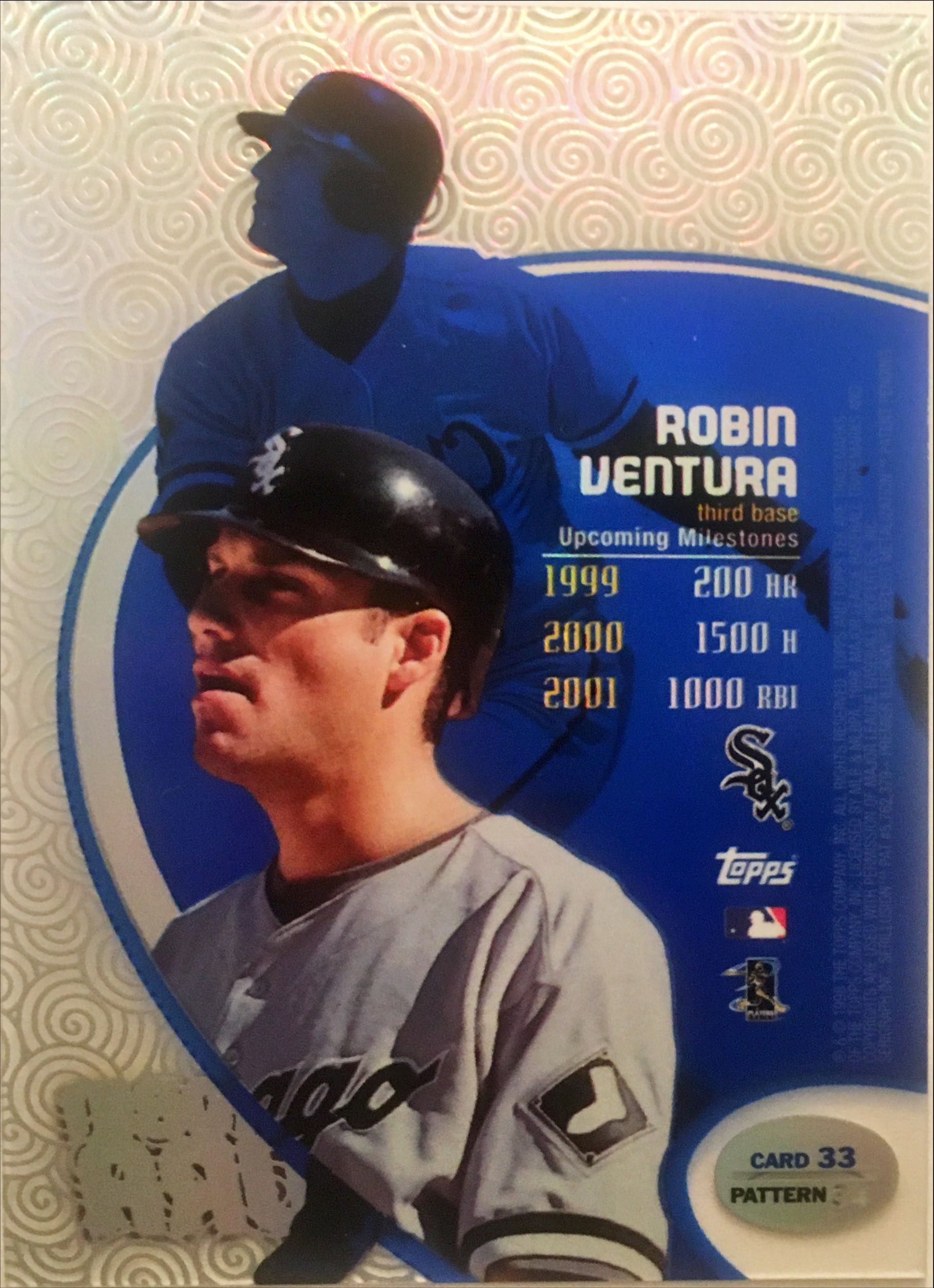 1998 Topps Tek Pattern 34 33 back image