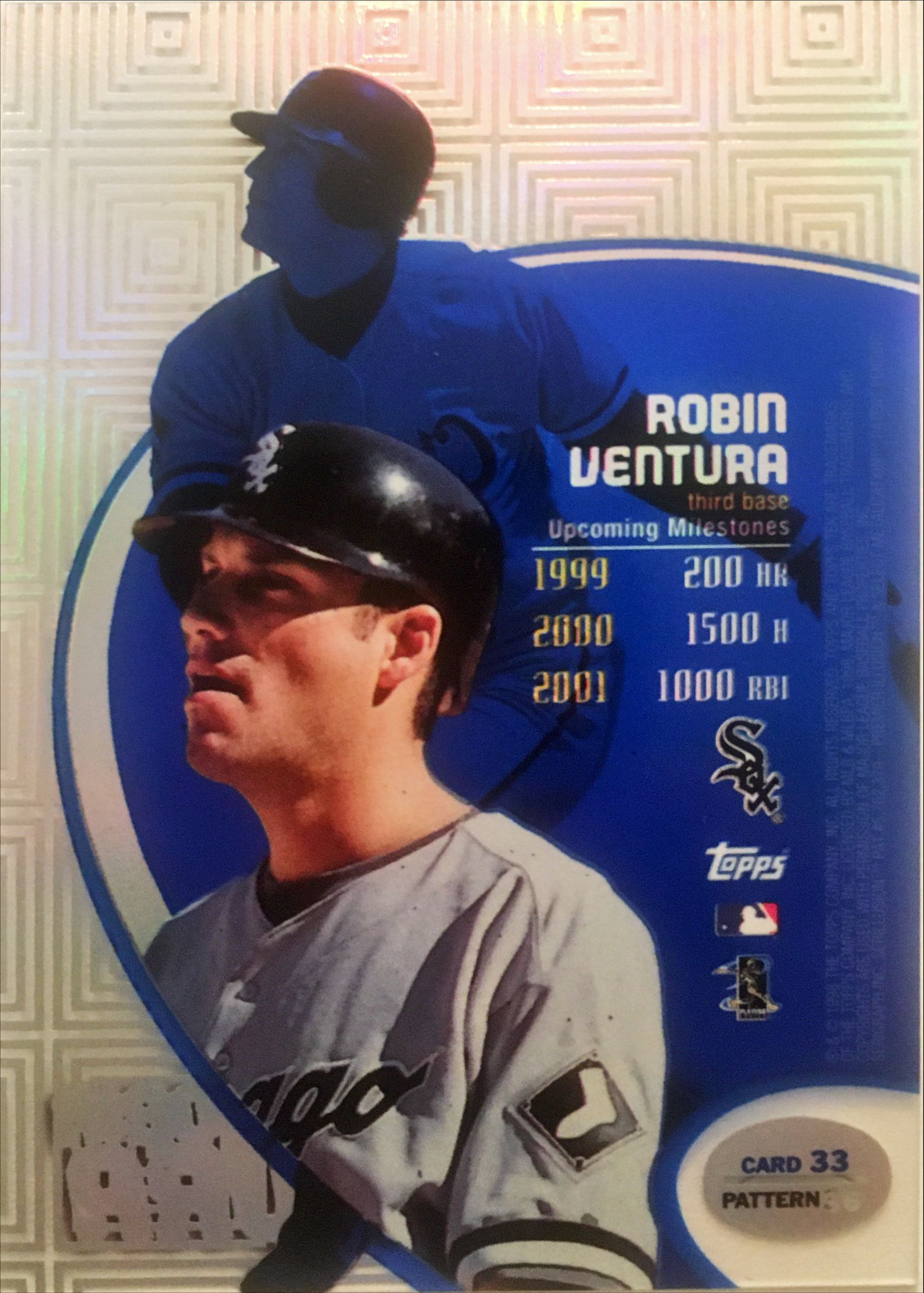 1998 Topps Tek Pattern 36 33 back image