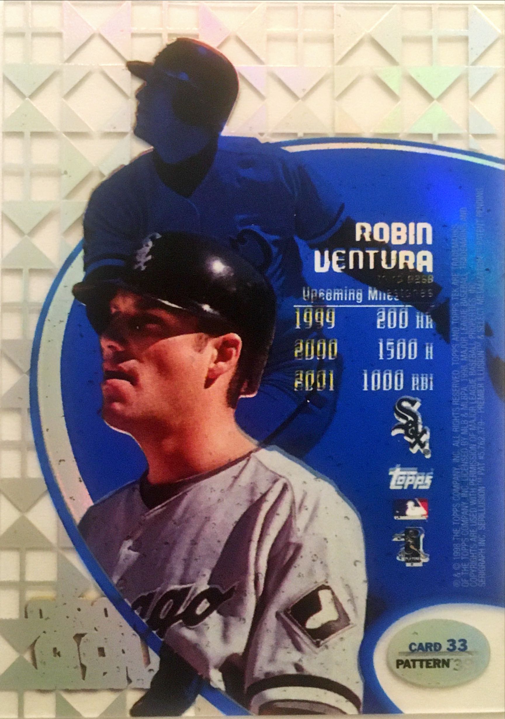 1998 Topps Tek Pattern 39 33 back image