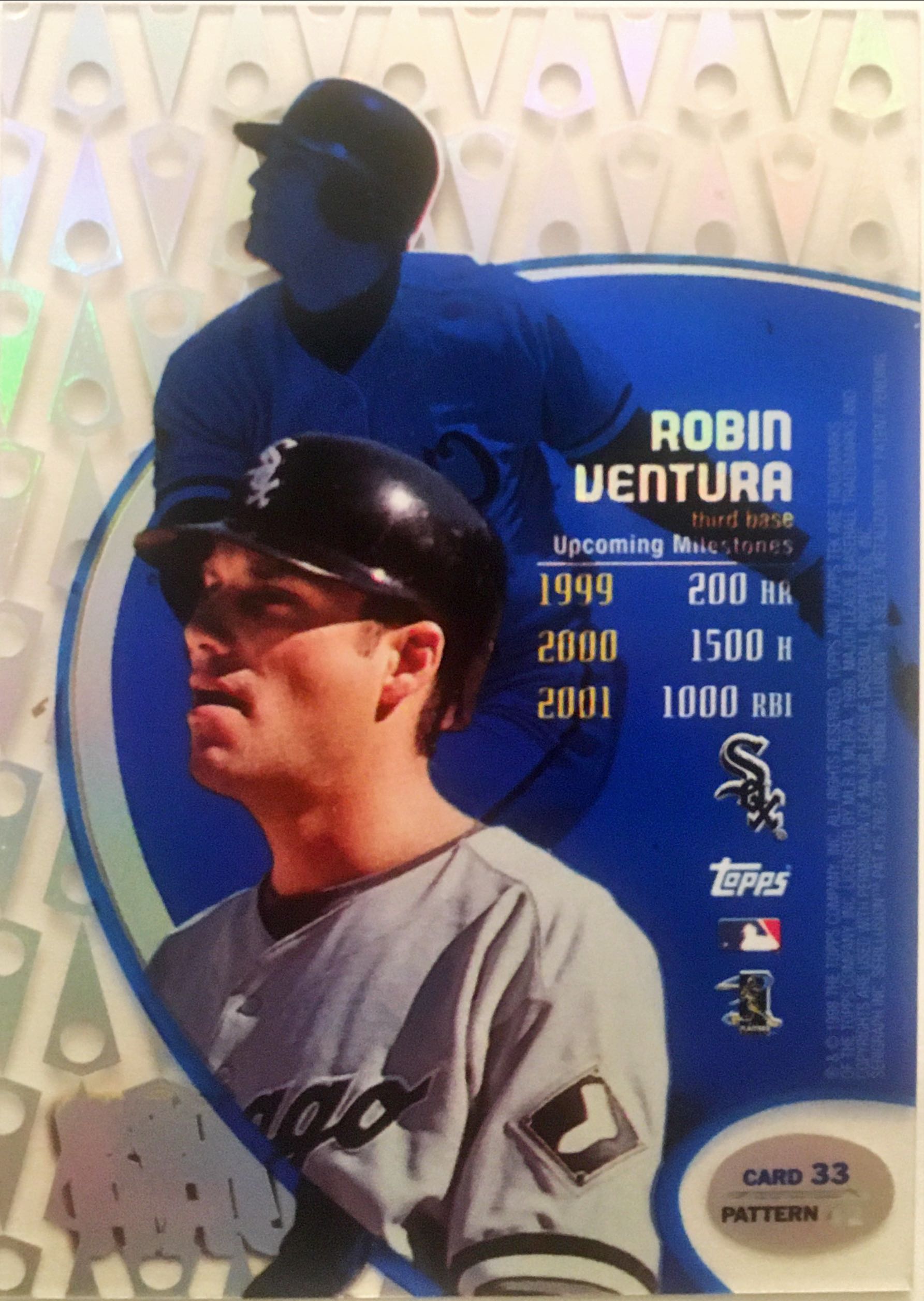 1998 Topps Tek Pattern 42 33 back image