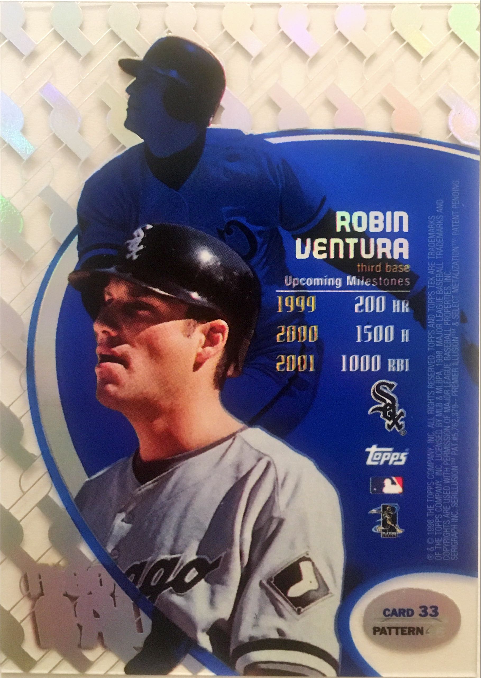 1998 Topps Tek Pattern 46 33 back image