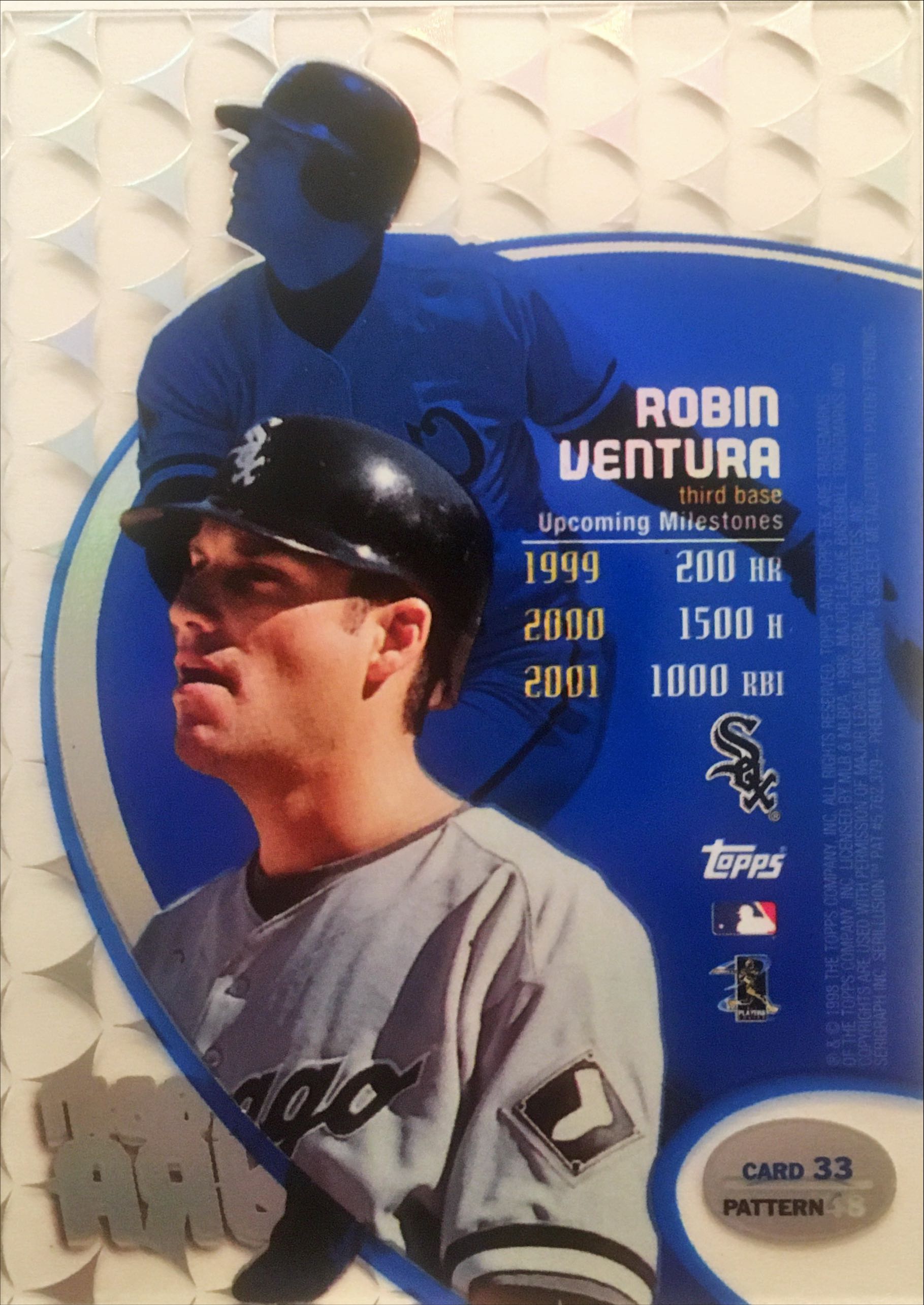 1998 Topps Tek Pattern 48 33 back image