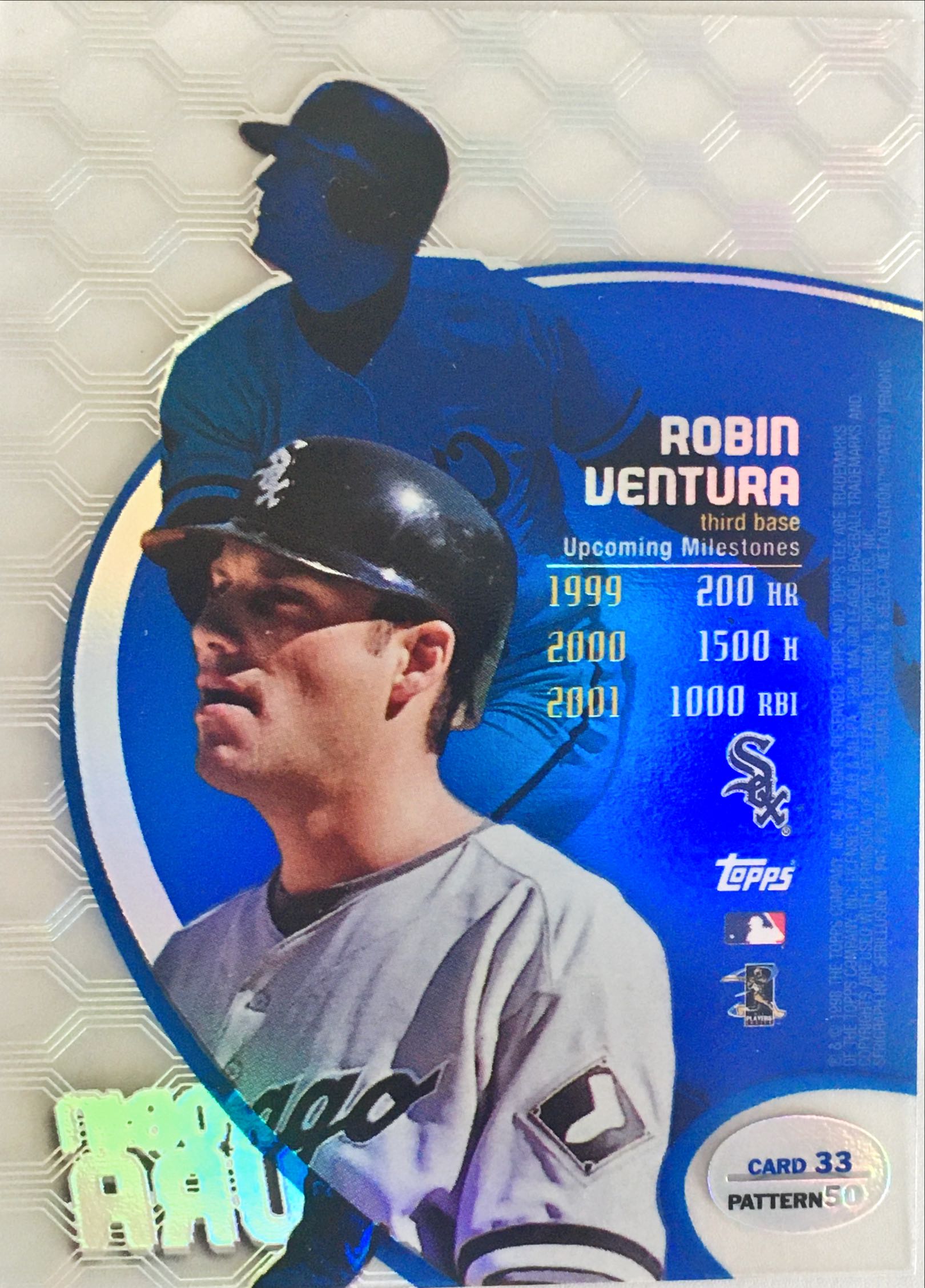 1998 Topps Tek Pattern 50 33 back image