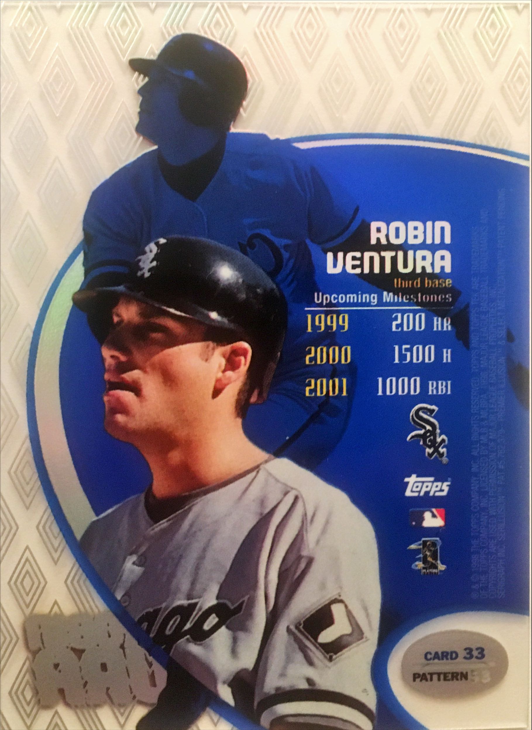 1998 Topps Tek Pattern 53 33 back image