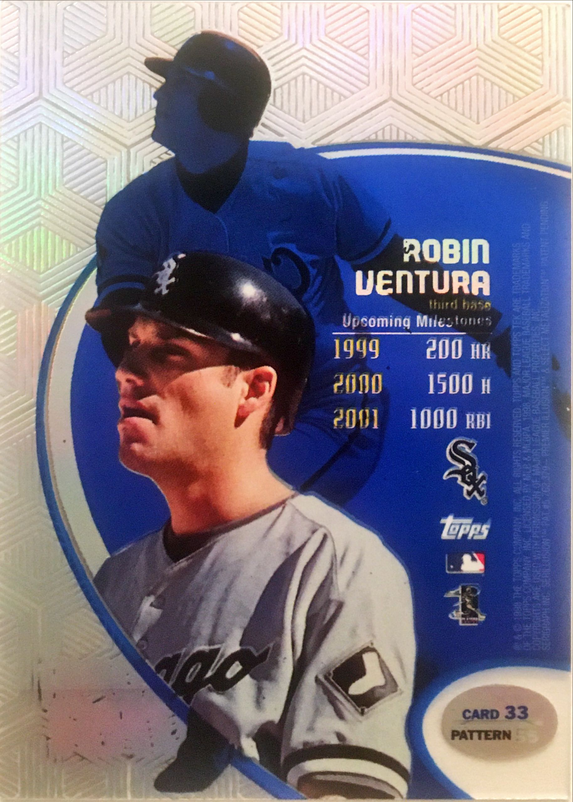 1998 Topps Tek Pattern 55 33 back image