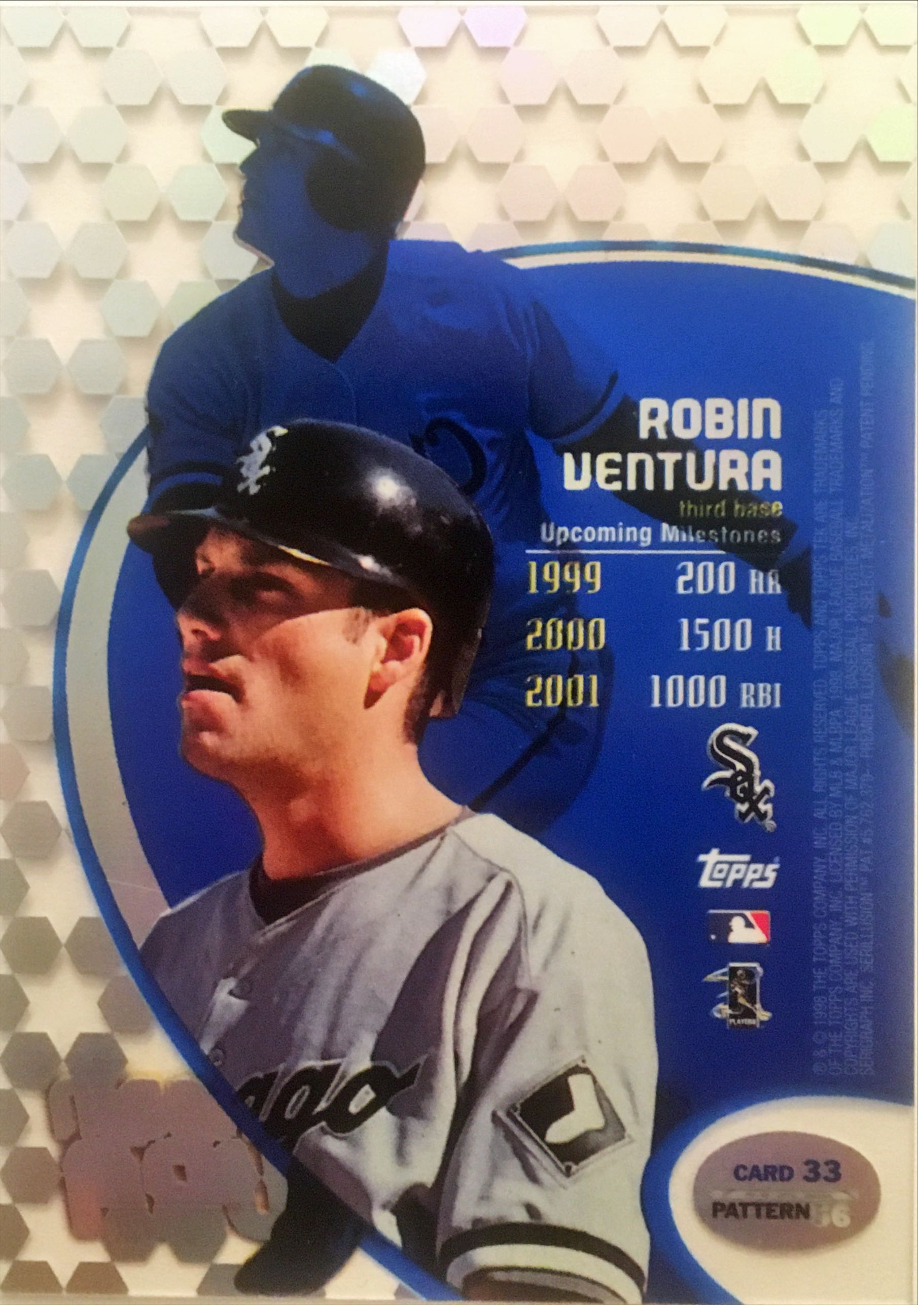 1998 Topps Tek Pattern 56 33 back image