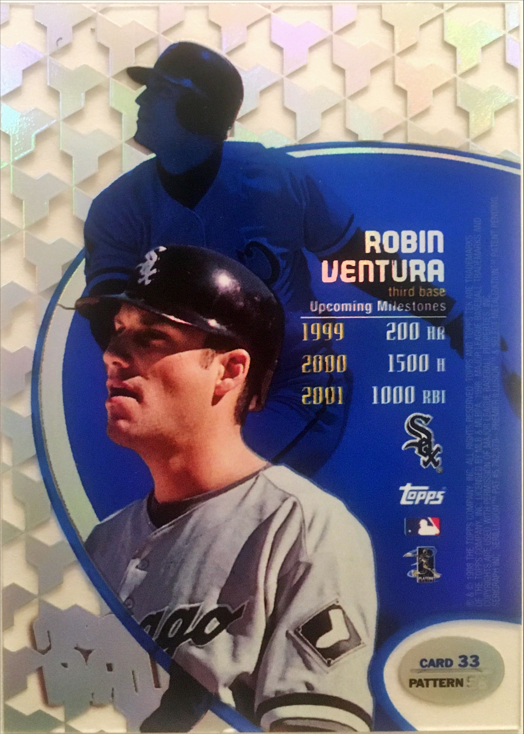 1998 Topps Tek Pattern 58 33 back image