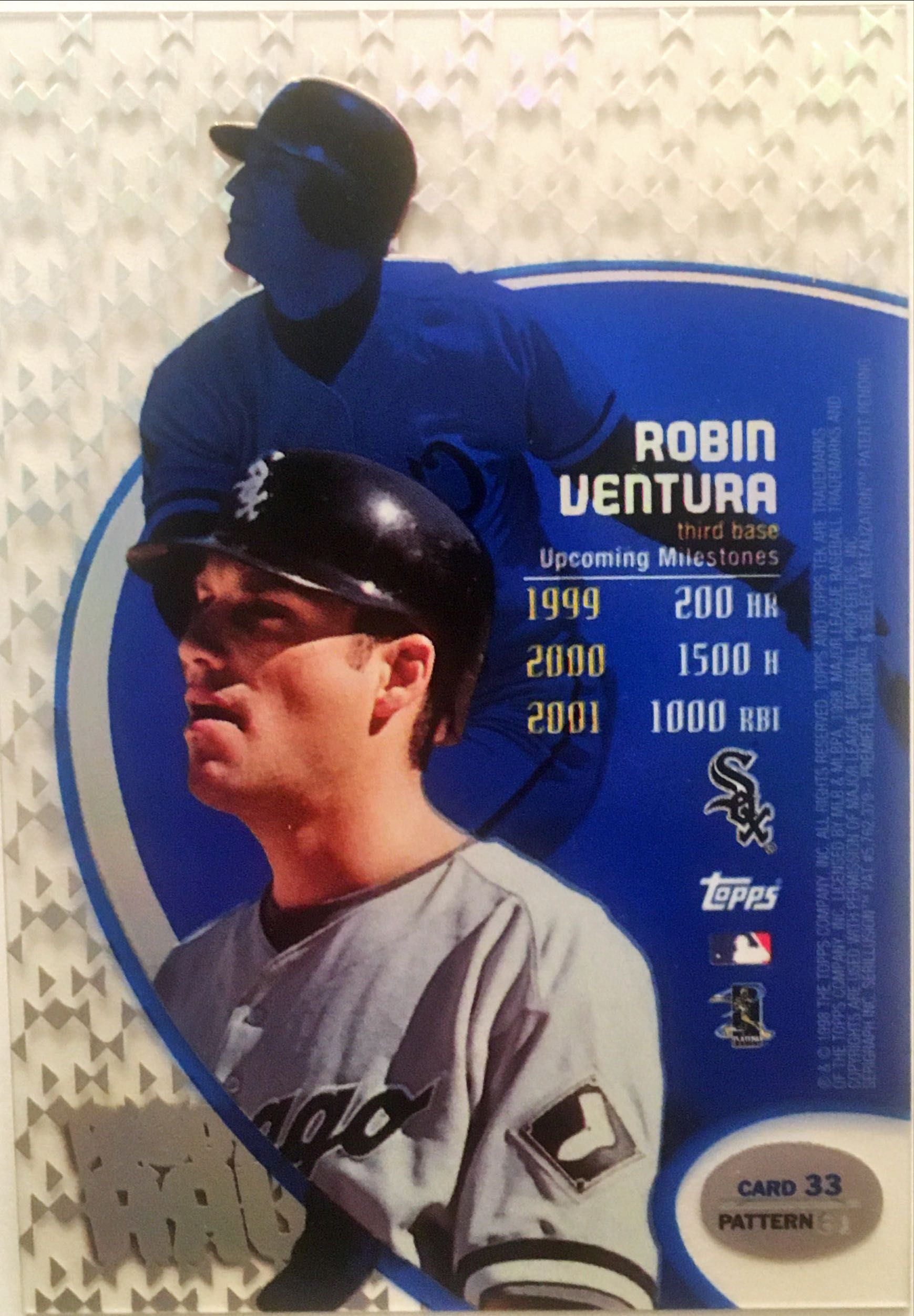 1998 Topps Tek Pattern 61 33 back image