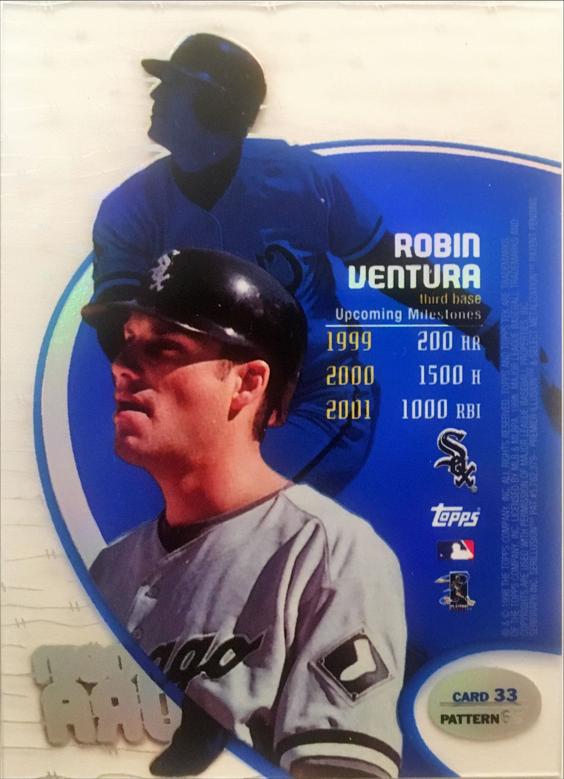 1998 Topps Tek Pattern 65 33 back image