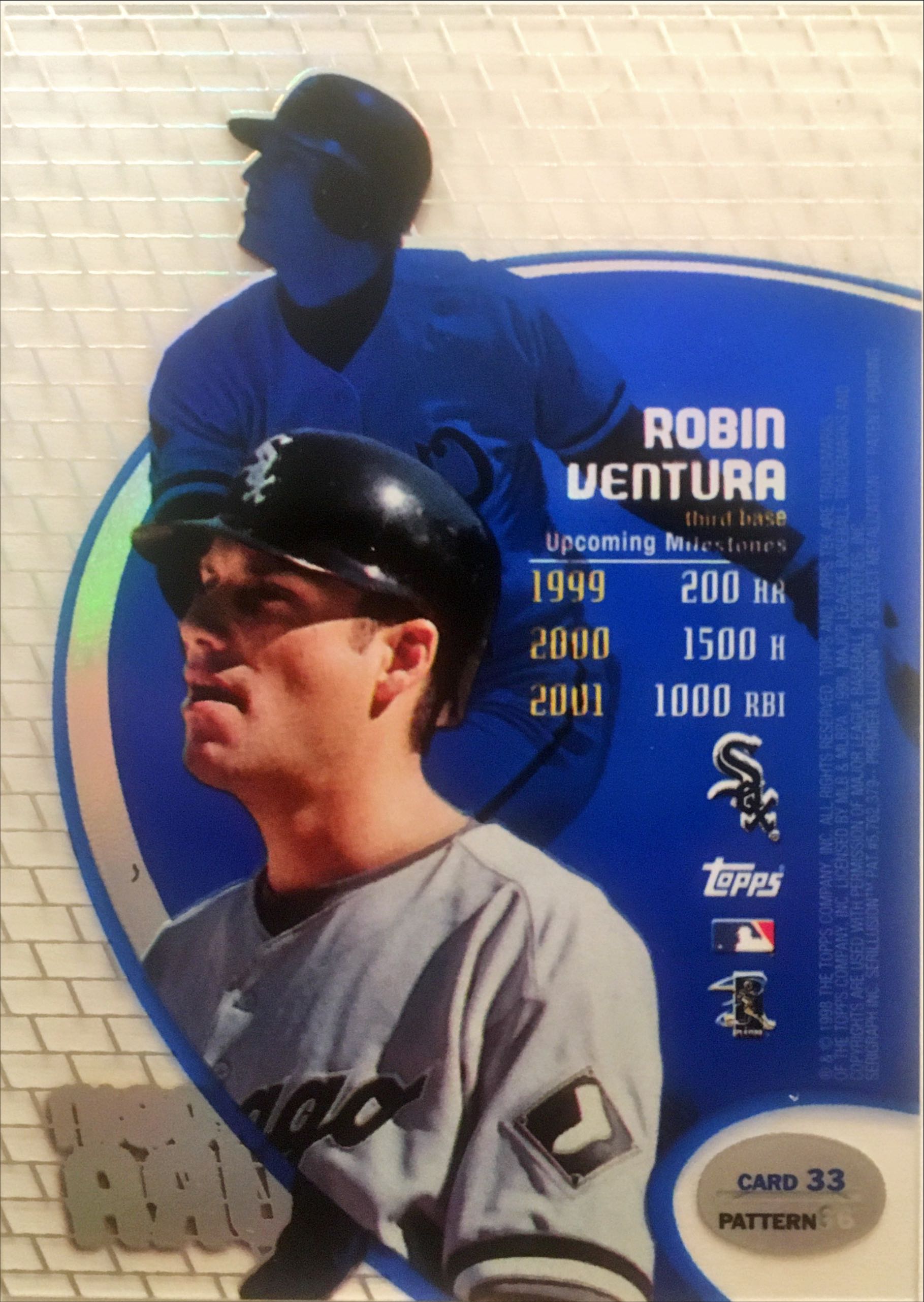 1998 Topps Tek Pattern 66 33 back image