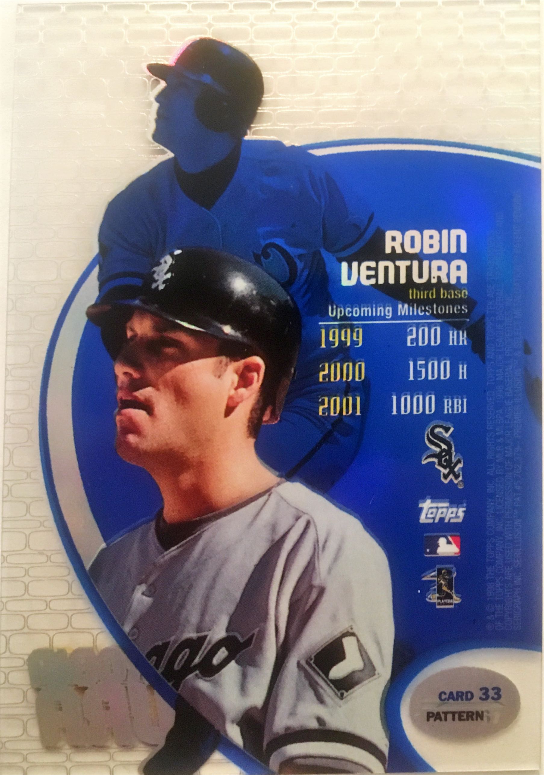 1998 Topps Tek Pattern 67 33 back image