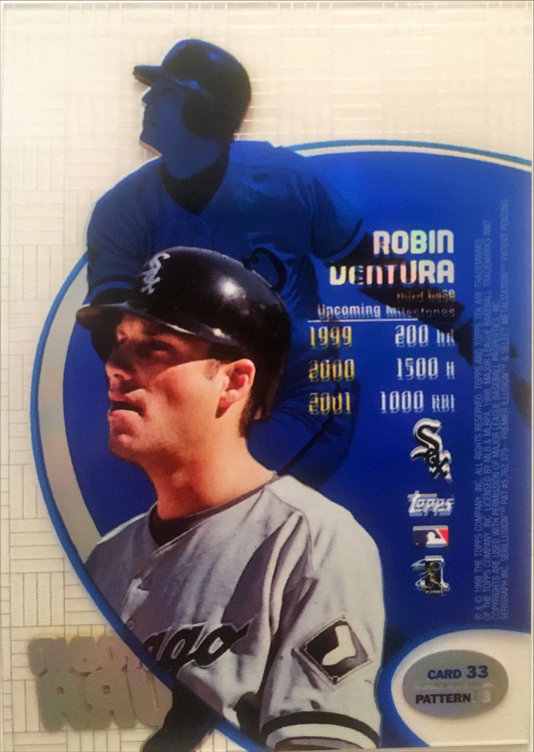 1998 Topps Tek Pattern 73 33 back image