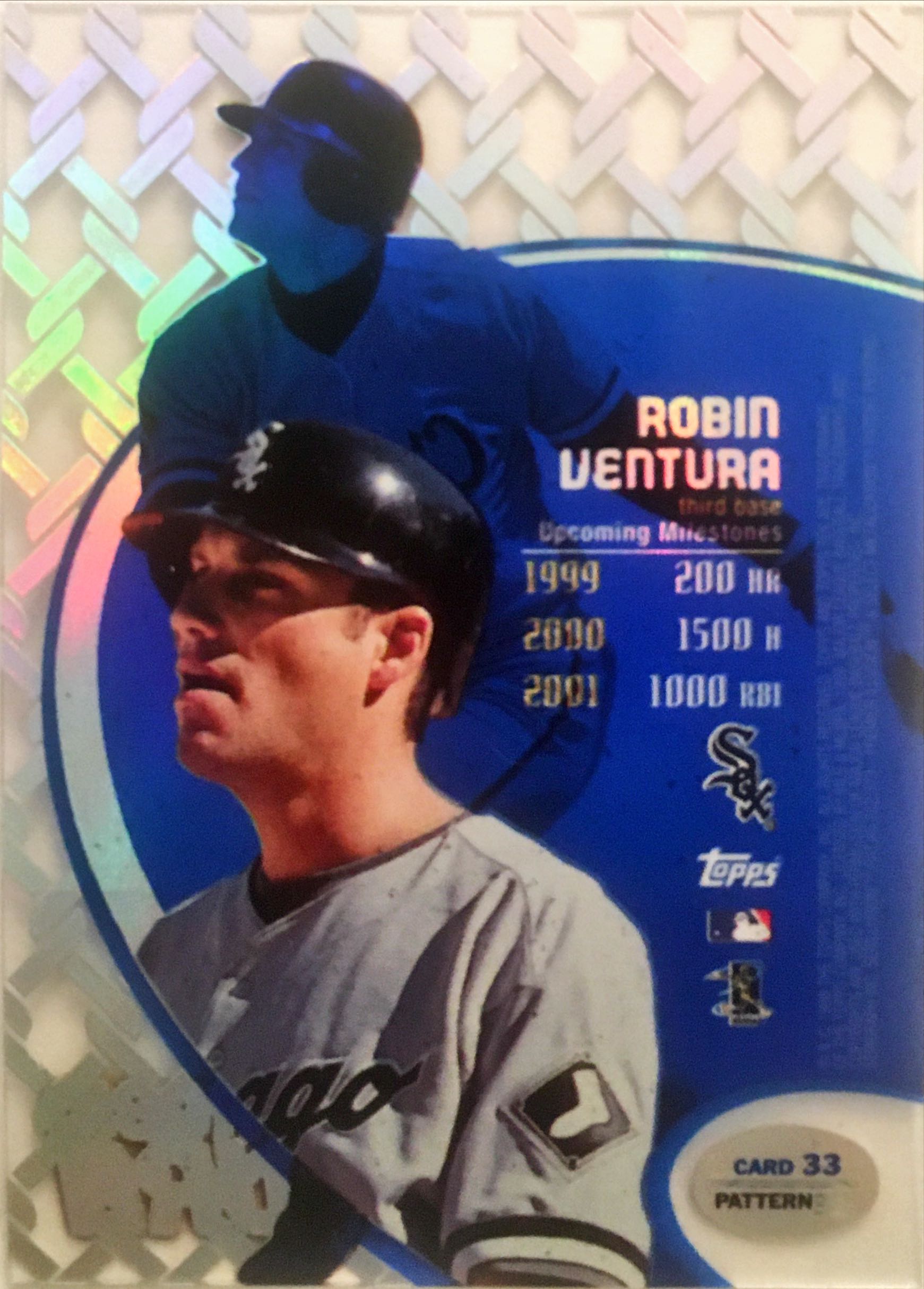 1998 Topps Tek Pattern 82 33 back image