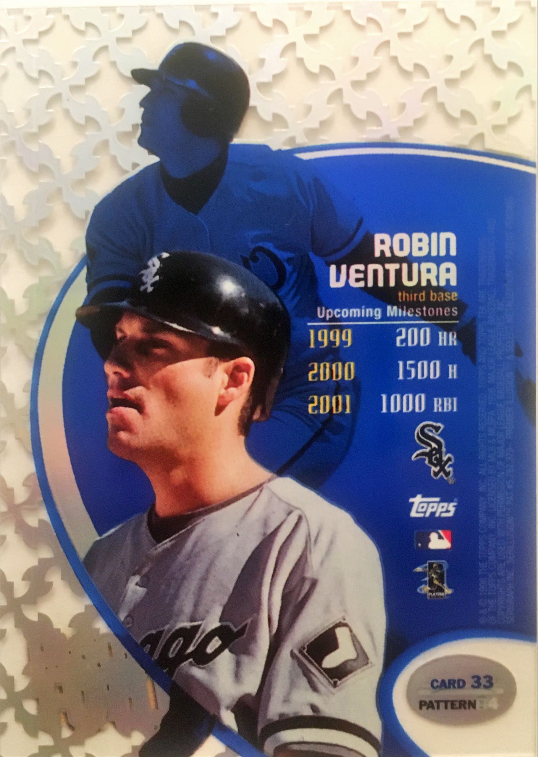 1998 Topps Tek Pattern 84 33 back image