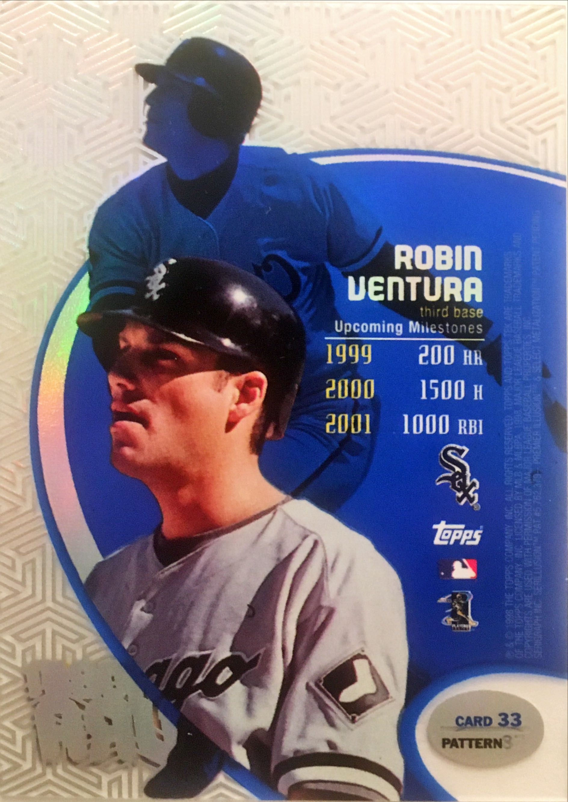 1998 Topps Tek Pattern 87 33 back image