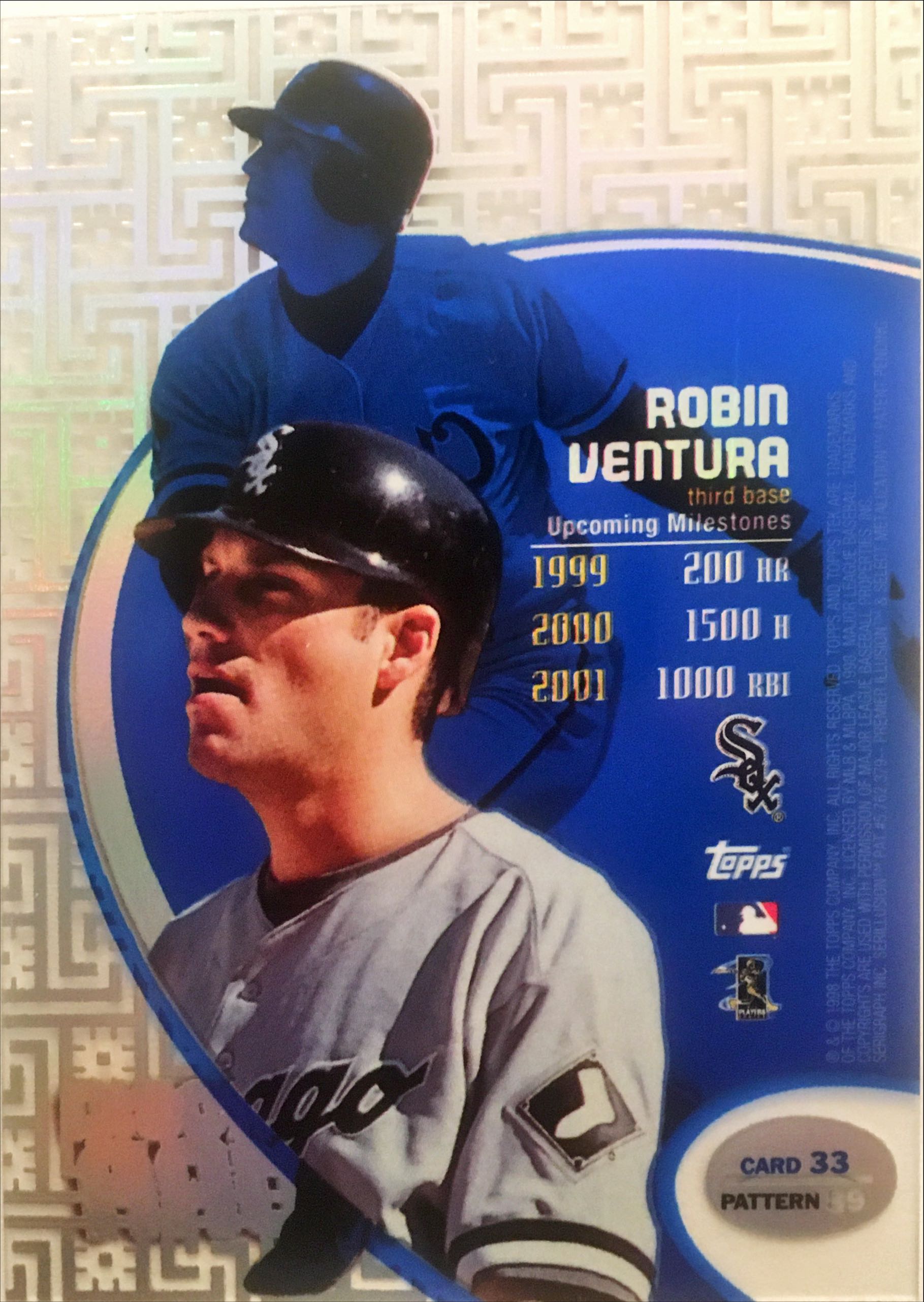 1998 Topps Tek Pattern 89 33 back image