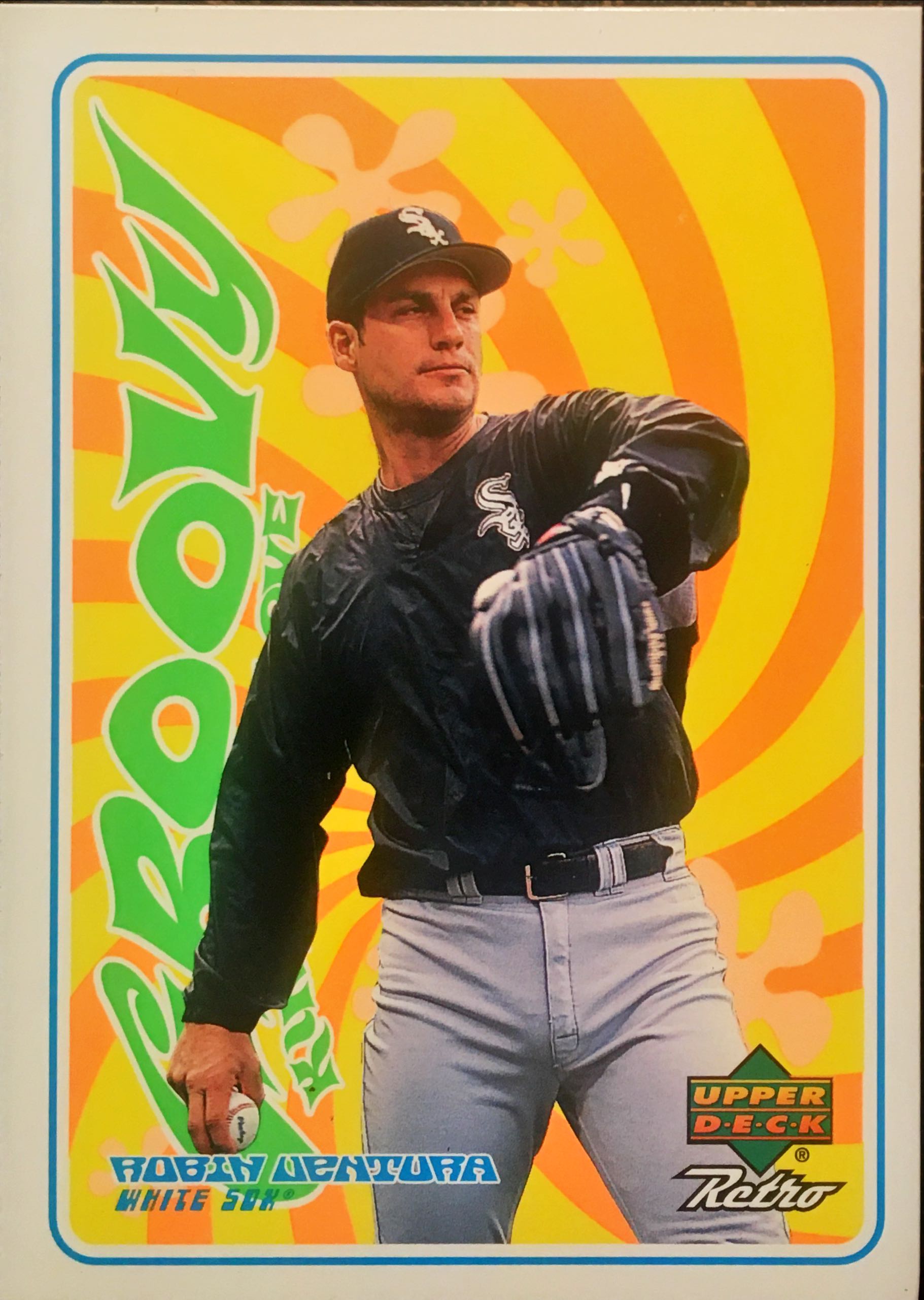 1998 Upper Deck Retro Groovy Kind of Glove G5 front image